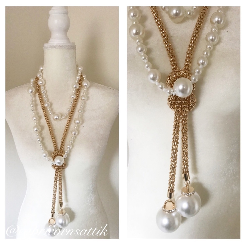 Grand Pearl Ball Neck Piece✨✨
